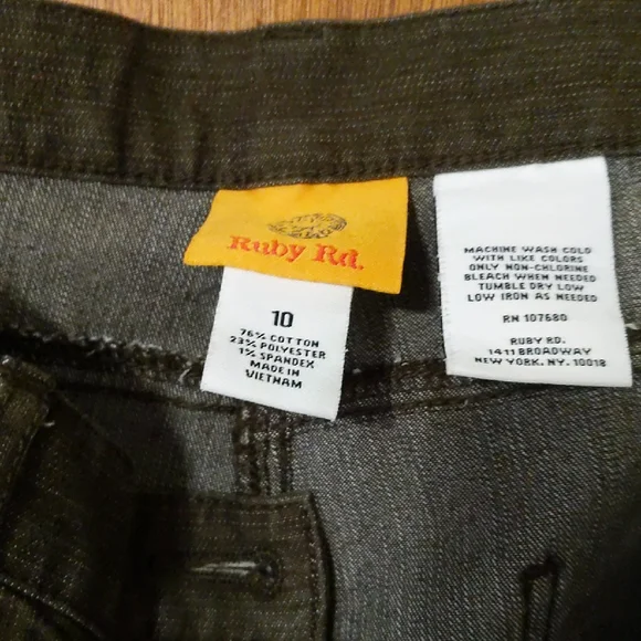 Ruby Rd. Size 10 Color Jean - Picture 1 of 5
